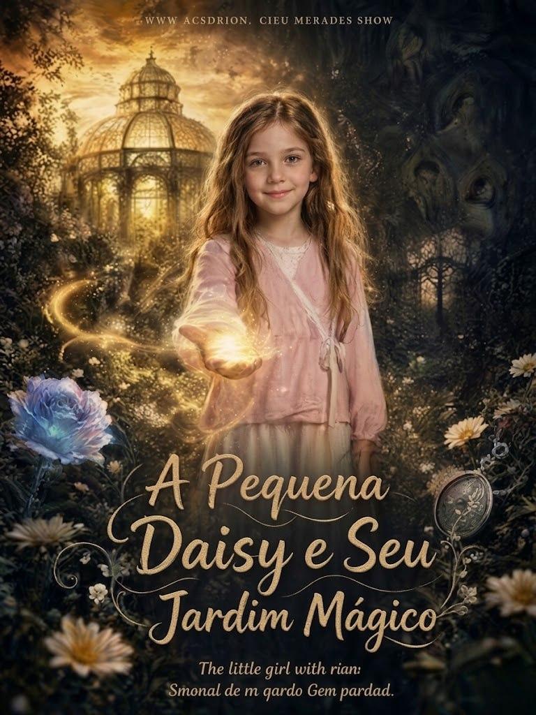 A Pequena Daisy e Seu Jardim Mágico